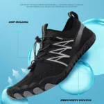 ⁦EOCENE Quick Dry Aqua Kayak Cycling Water Sneakers – אוקסין נעלי מים יחפות⁩ – תמונה ⁦3⁩