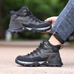 ⁦EOCENE Industrial Safety Boots Oil Resistant Steel Toe – אוקסין נעלי בטיחות מגף עבודה⁩ – תמונה ⁦6⁩