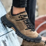 ⁦EOCENE Men’s Safety Work Steel Toe Anti-Smash Anti-Puncture Work Shoes – אוקסין נעלי עבודה⁩ – תמונה ⁦5⁩